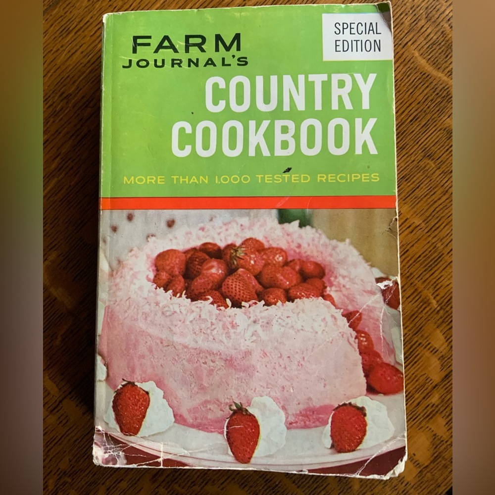 Country Cookbook Special Edition Farm Journal 1959